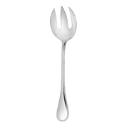 Perles Silver Plated Salad Serving Fork Christofle 