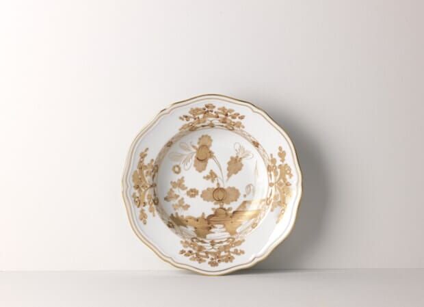 Oriente Italiano - Soup Plate Dining Richard Ginori Aurum 