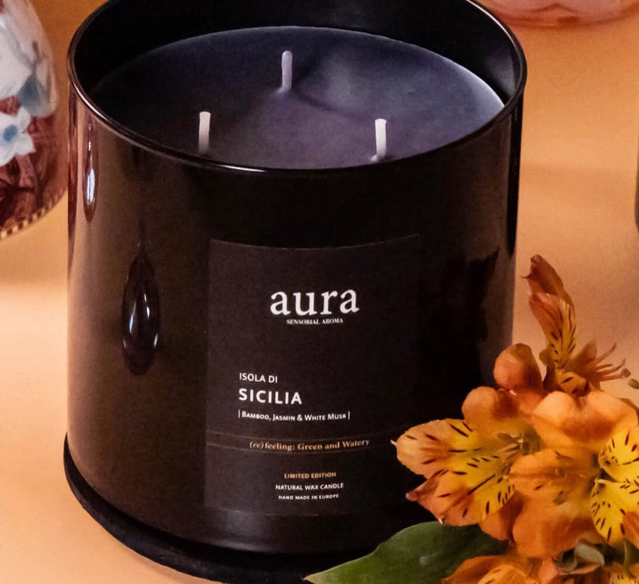 Black Candle Original Aura Sicilia 