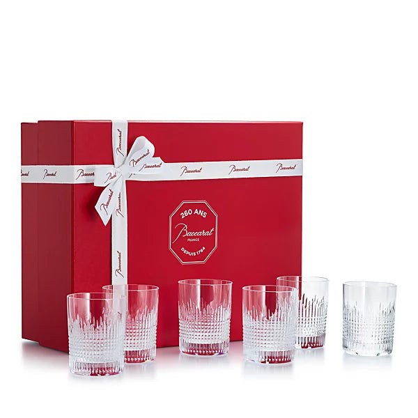 Nancy Tumblers Set of 6 GLASSWARE Baccarat 