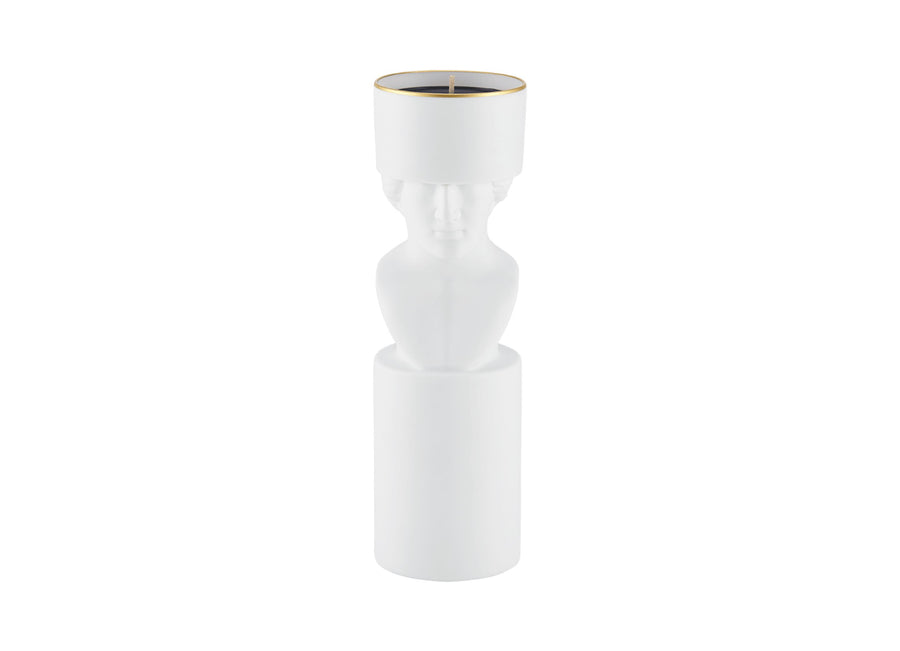 Il Letterato Candleholder Richard Ginori Pure White 