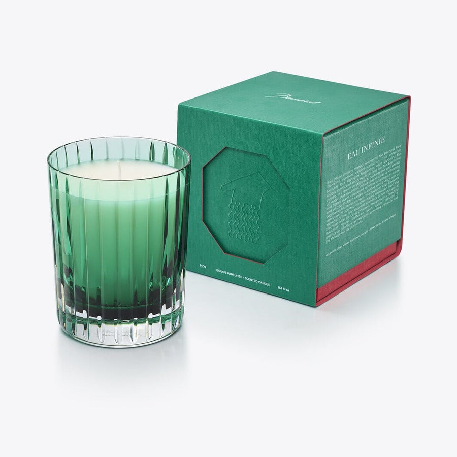 4 Elements Scented Candle Baccarat Eau Infinie Green 