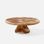 Hugo Cake Stand Blue Pheasant Amber 