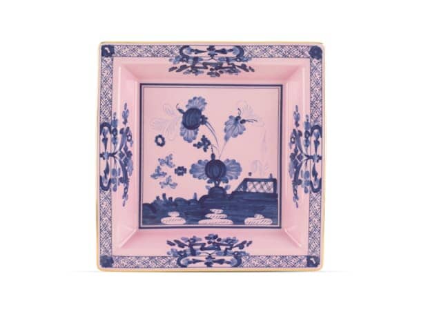 Oriente Italiano- Square Vide Poche Large HOME DECOR Ginori 1735 Azalea 