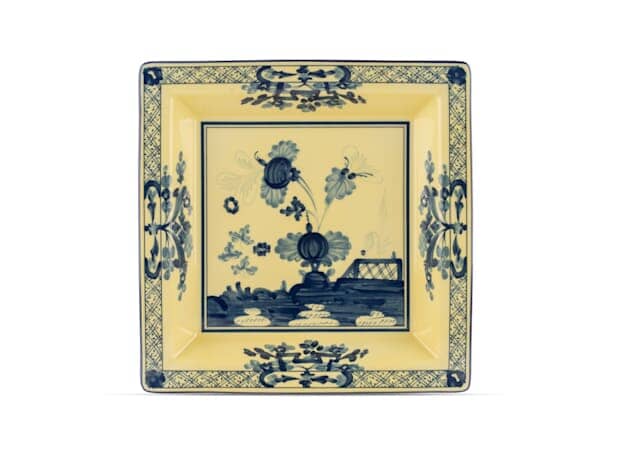 Oriente Italiano- Square Vide Poche Large HOME DECOR Ginori 1735 Citrino 