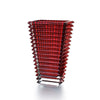 Eye Vase Rectangular Red Home Accessories Baccarat Large 