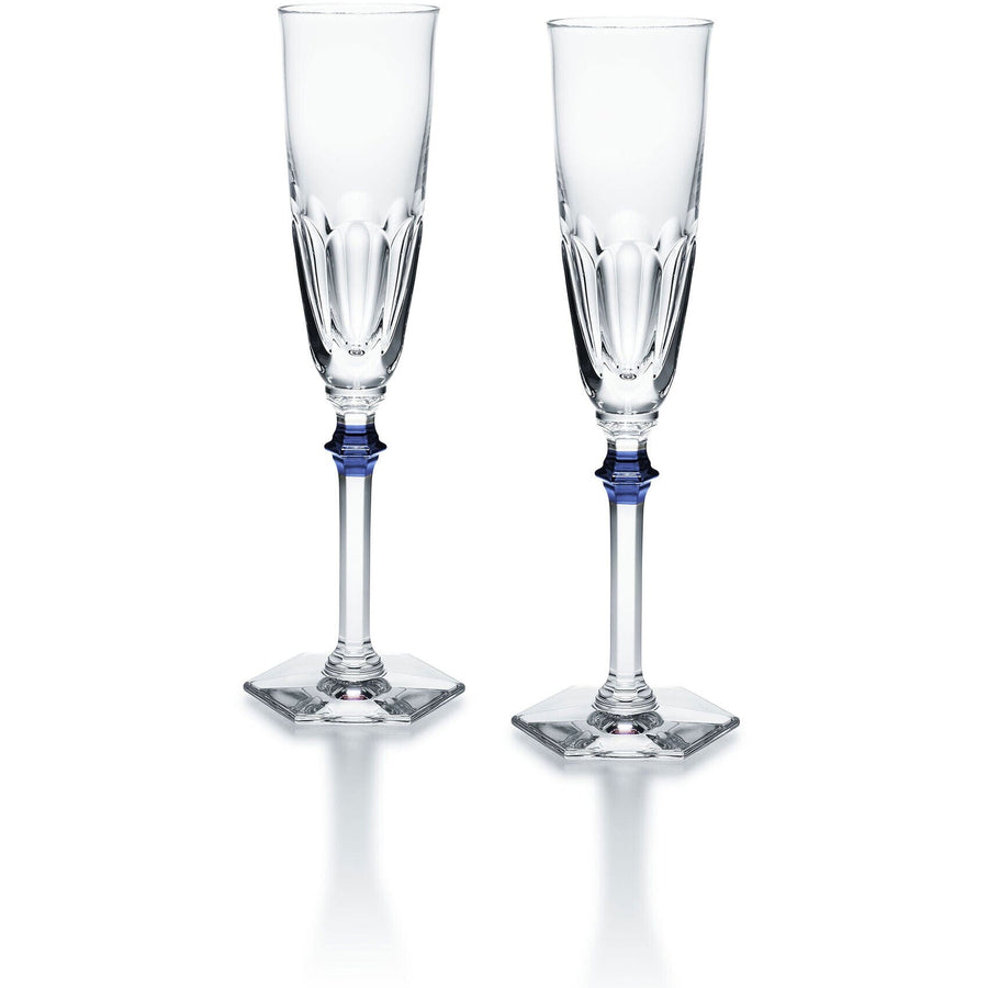 Harcourt Eve Flute Blue (Set of 2) BARWARE Baccarat 