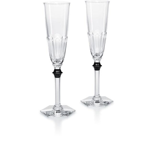 Harcourt Eve Flute Black (Set of 2) BARWARE Baccarat 