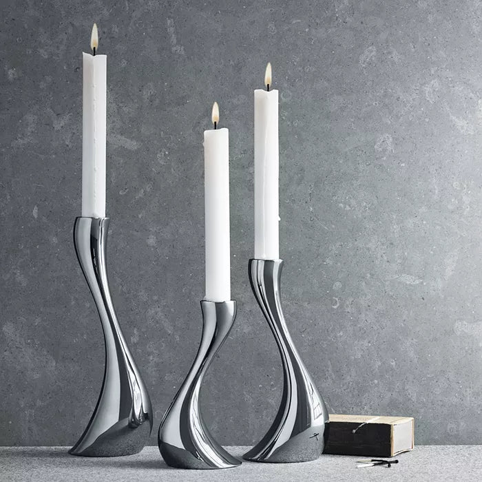 Cobra Candleholder Set of 3 Decor Georg Jensen 