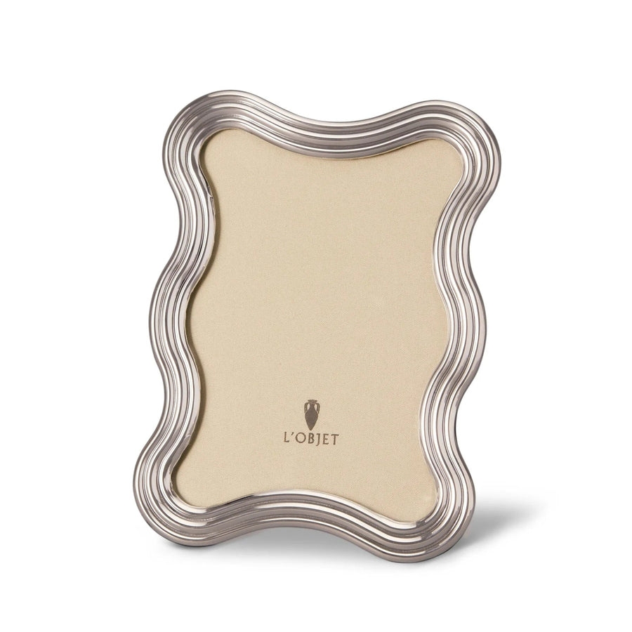 Ripple Frame Platinum Home Accessories L'Objet 5x7 