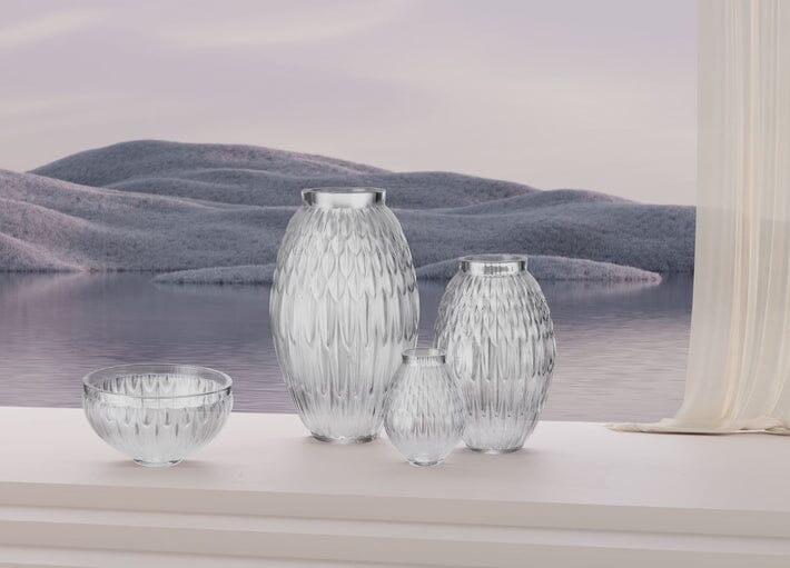 Plumes Vase XL VASES Lalique 