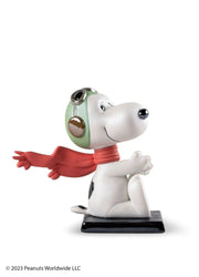 Snoopy Flying Ace Sculpture HOME DECOR Lladro 