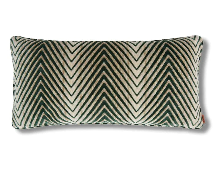 Ziggy Cushion 12 x 24 Cushions & Throws Missoni Green 651 