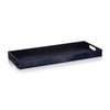 Corviglia Cowhide Tray Navy TRAYS Zodax 