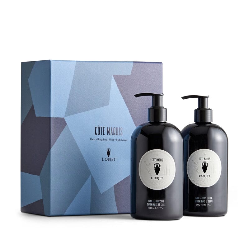 Hand and Body Soap + Lotion Gift Set L'Objet Cote Maquis 