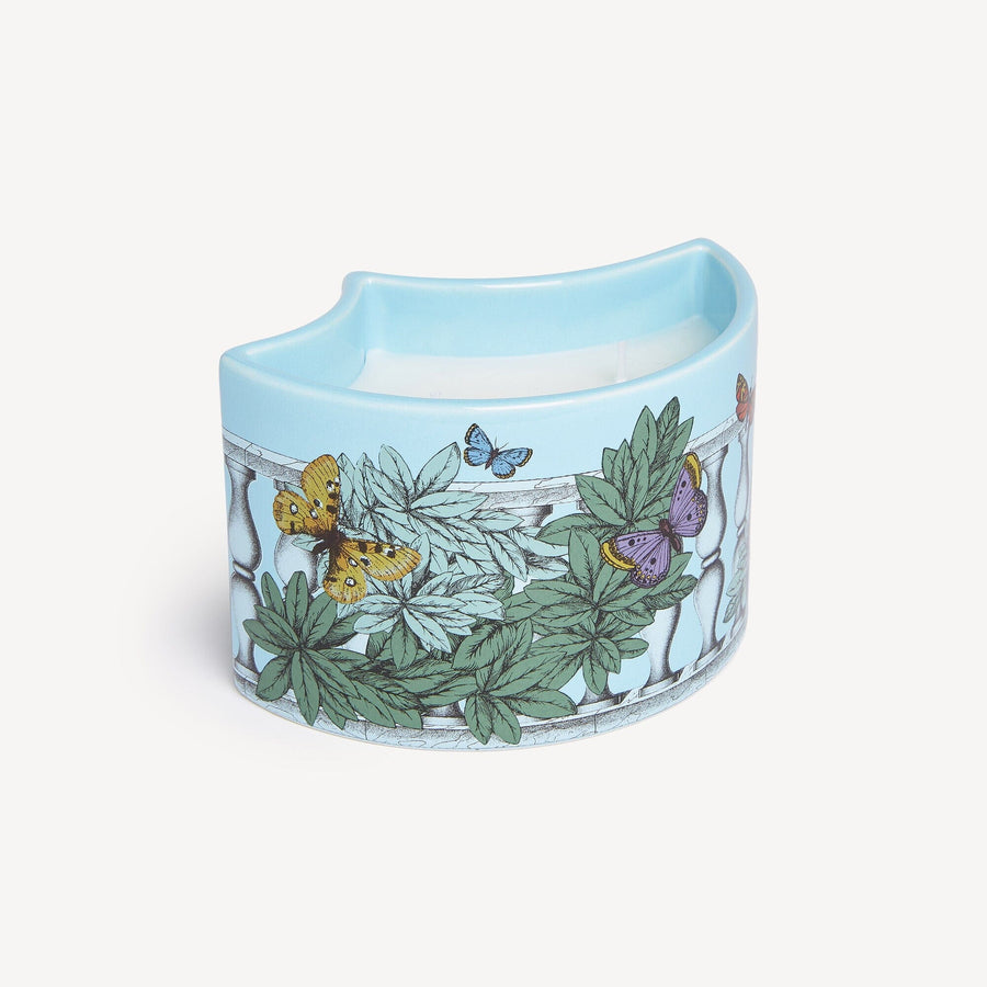 Farfalle e Ballaustra Giardino Segreto Vase Candle CNDLS/FRAG Fornasetti 