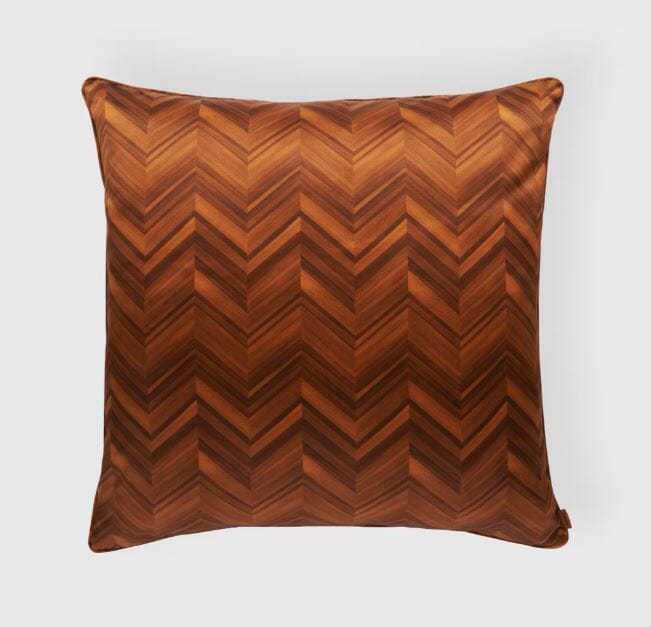 Layers-Inlay Cushion Cushions & Throws Missoni Brown 64 