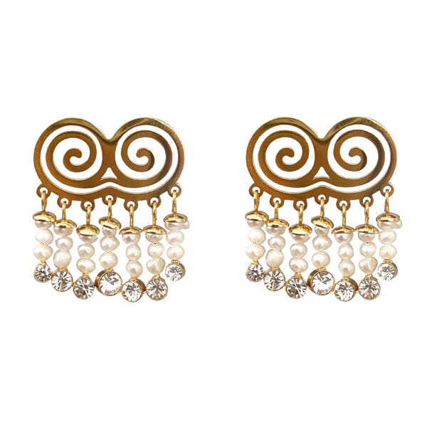 Stella Spiral Earrings Ibiza Passion 