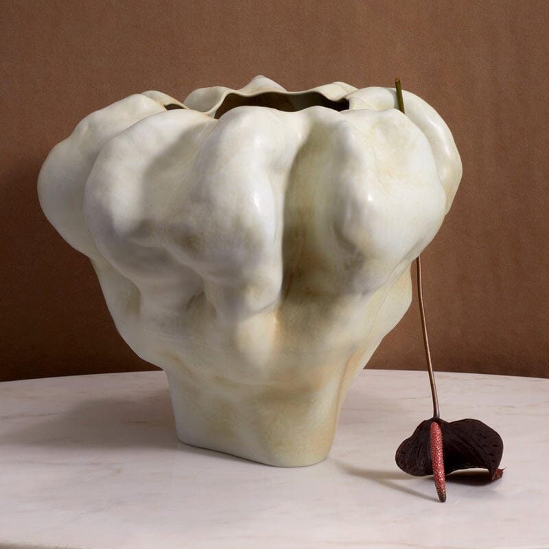 Latte - Timna Vase Short VASES L'Objet 