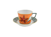 Il Viaggio di Nettuno Teacup and Saucer Set of 2 Richard Ginori 