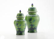 Potiche Vase Oriente Italiano Malachite Home Accessories Richard Ginori 