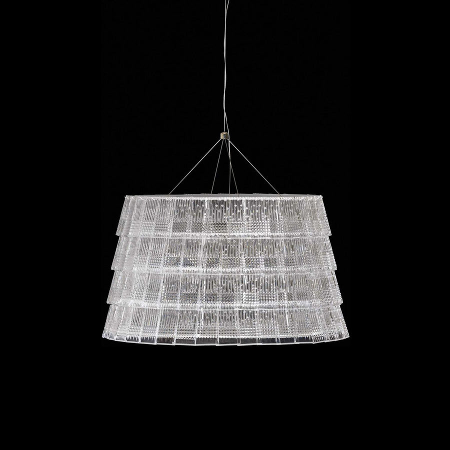 Tuile de Cristal Chandelier Lighting Baccarat 