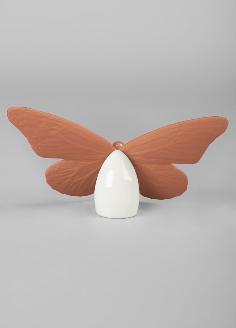 Butterfly Coral/Gold Home Accessories Lladro 