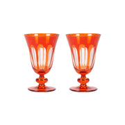 Rialto Glass Tulip Lolita Orange GLASSWARE Sir Madam 