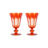 Rialto Glass Tulip Lolita Orange GLASSWARE Sir Madam 