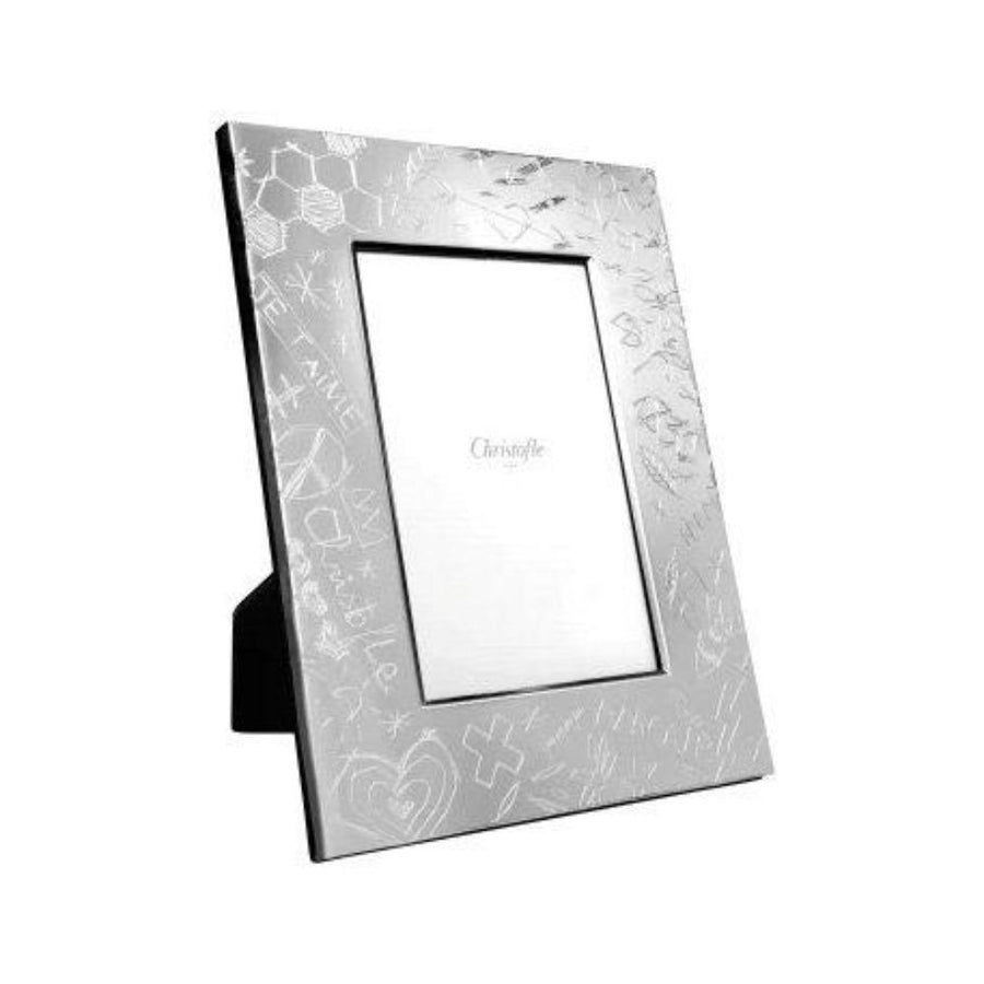 Graffiti Picture Frame, Silver Plated Home Accessories Christofle 