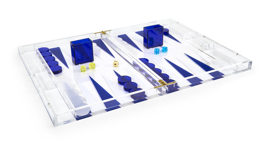 Lucite Backgammon 18