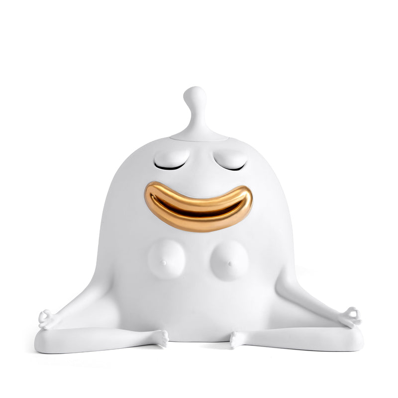 Haas Meditator Incense Burner L'Objet White 