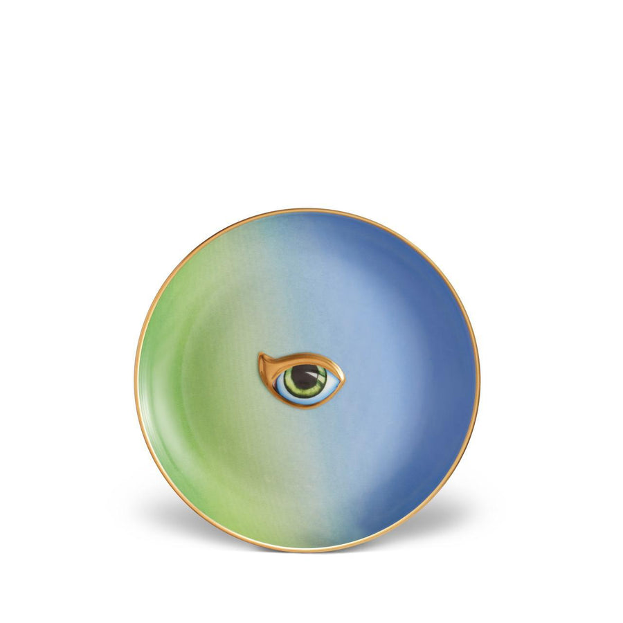 Lito Plate Home Accessories L'Objet Green & Blue 