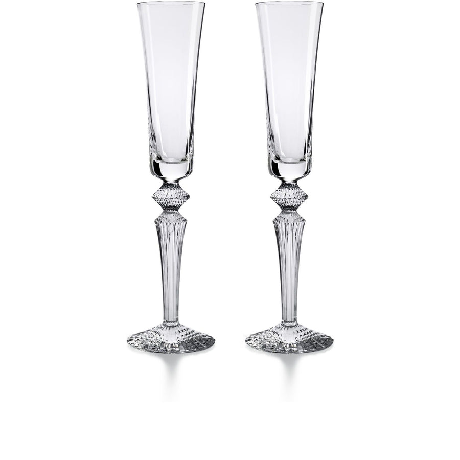 Mille Nuits Flutissimo (Set of 2) Dining Baccarat Clear 