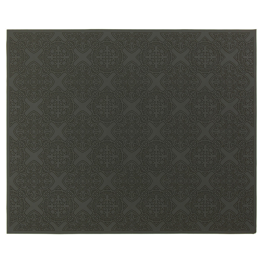 Silicone Placemats SERVEWARE EUSAMEX (Images D'Orient) Rectangular Grey 