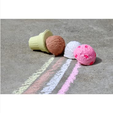 NEOPOLITAN ICE CREAM SIDEWALK CHALK SET Baby TWEE 