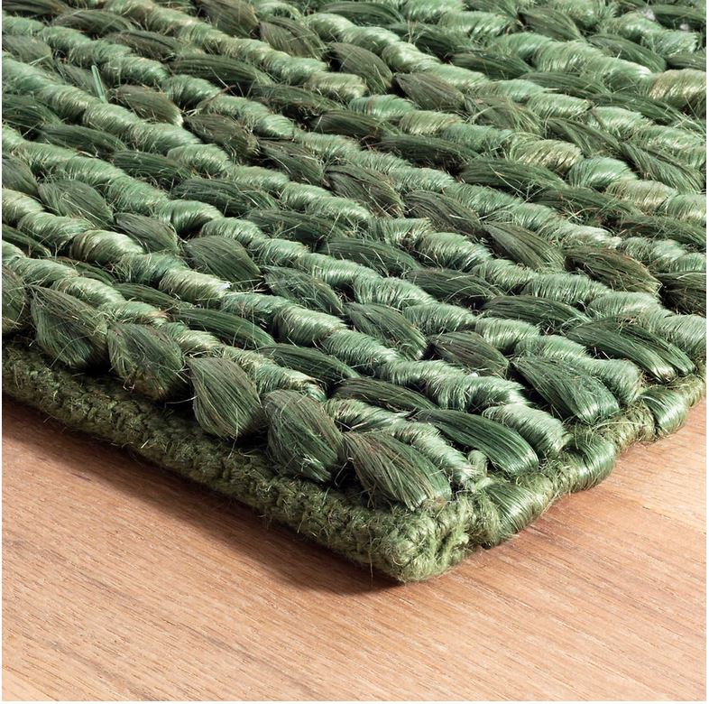 Jute Woven Evergreen Rug RUGS Annie Selke 