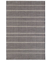 Samson Black Indoor/Outdoor Rug RUGS Annie Selke 