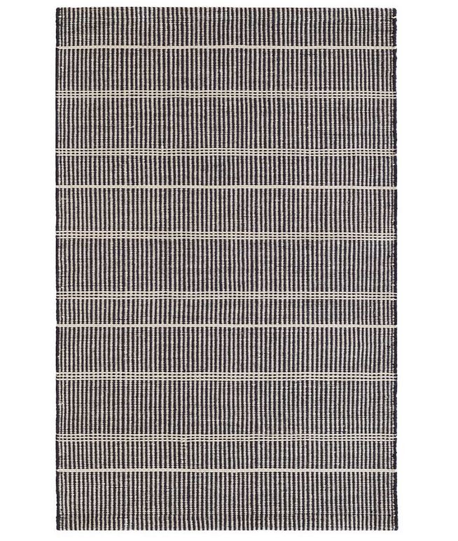 Samson Black Indoor/Outdoor Rug RUGS Annie Selke 