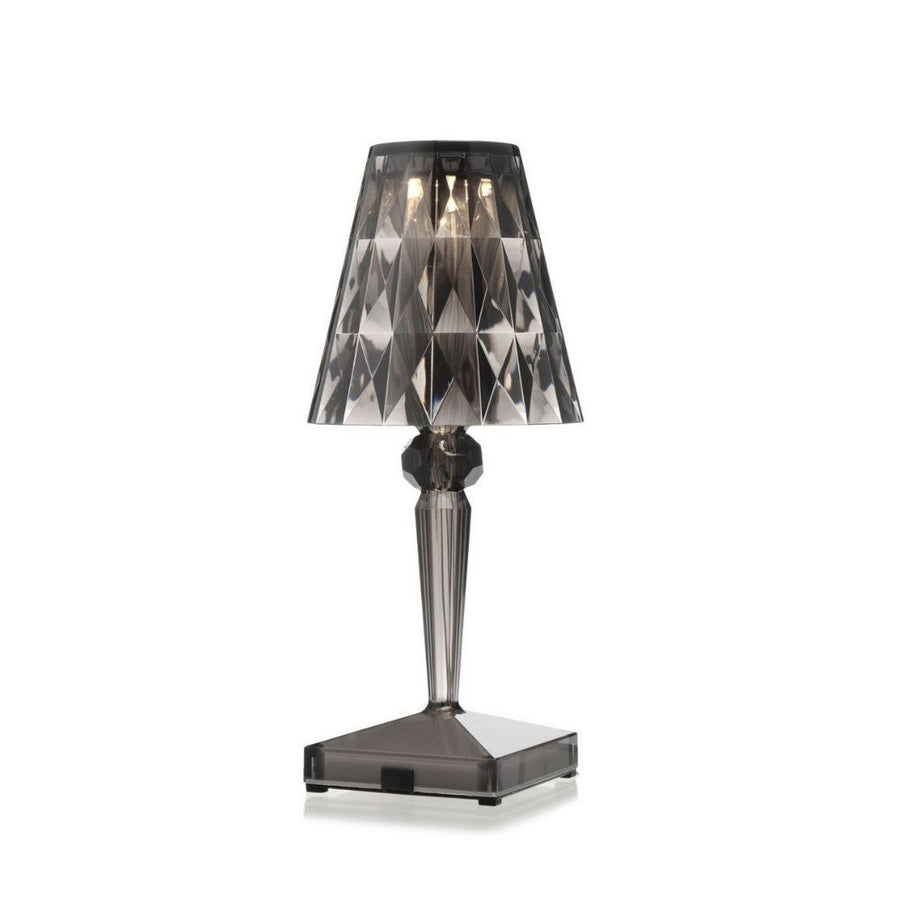 Battery Lamp Lighting Kartell Smoke Grey 