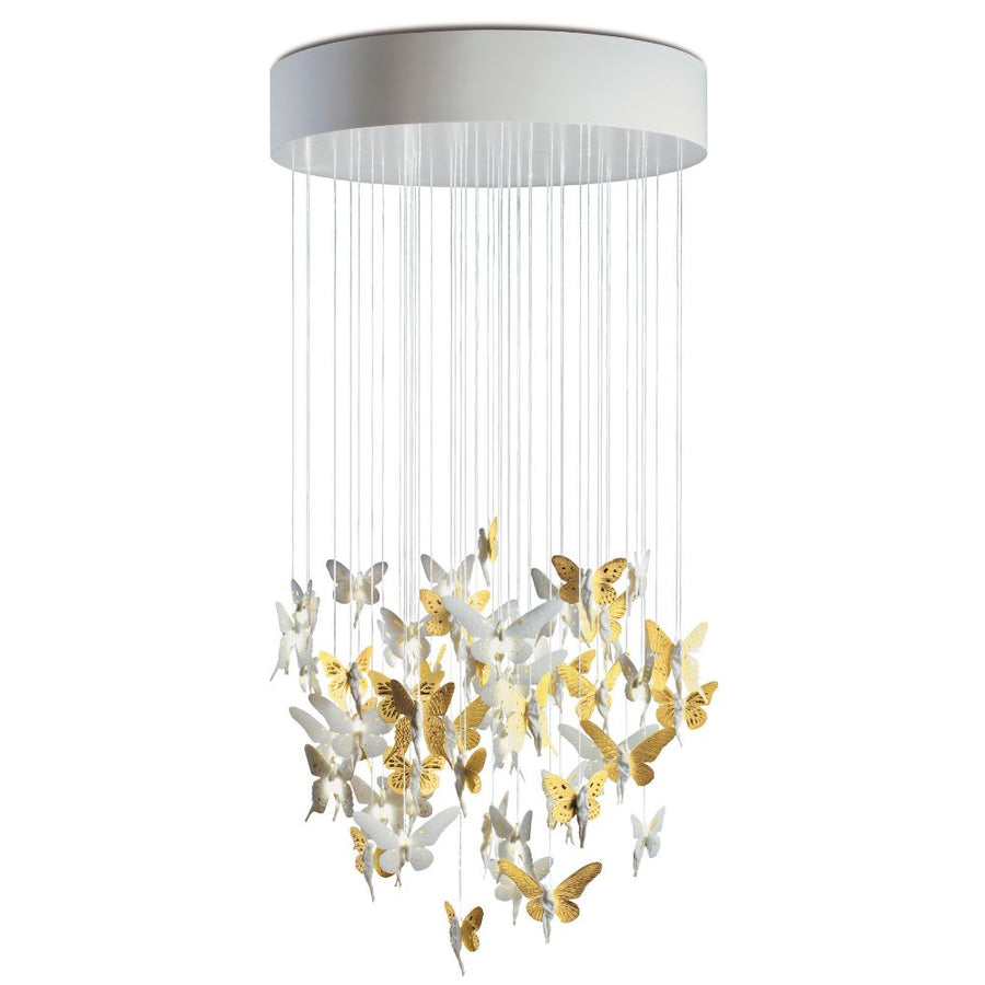 Niagara Chandelier. 0.80m. Golden Luster Lighting Lladro 