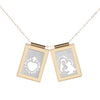 "Be You" Gold & Silver Scapular Ibiza Passion 