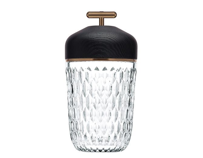 Folia Portable Lamp Lighting Saint Louis Crystal 