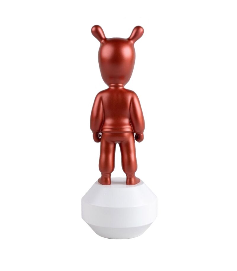 The Guest Metallic Red Lladro 