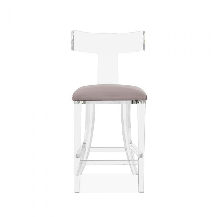 Tristan Acrylic Counterstool FURNITURE Interlude Home 